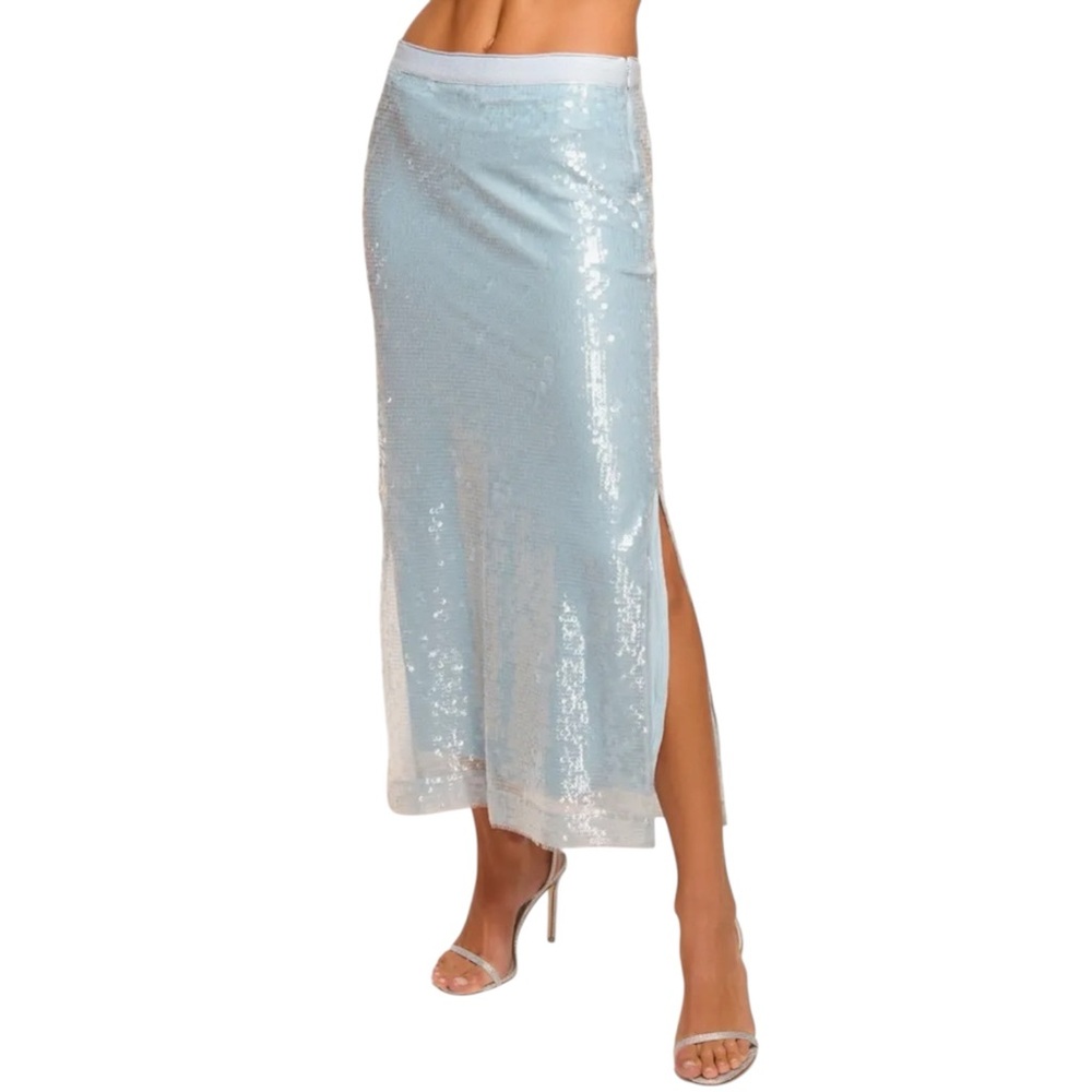 NWT Ramy Brook Annita Sequin Dress Skirt Size 6 - Picture 3 of 10